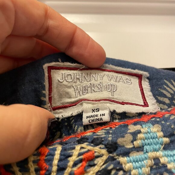 Johnny Was Workshop top - Picture 2 of 4